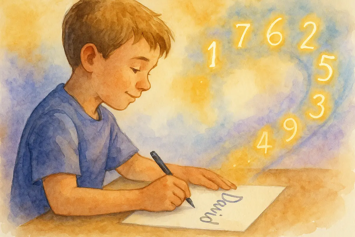 Числа в имени