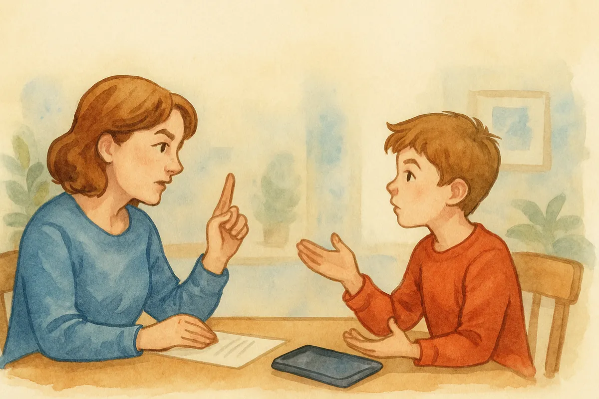 Экранное время - правила и переговоры