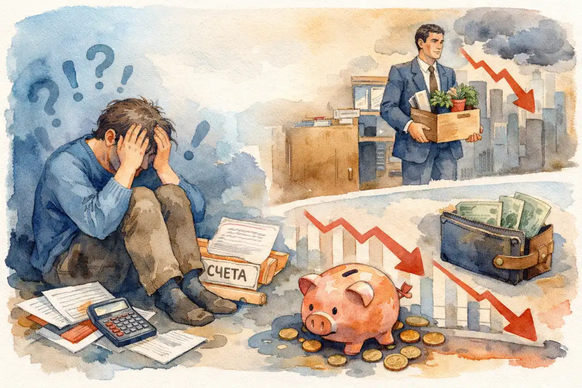 Финансовая тревога: как справиться со страхом потерять работу