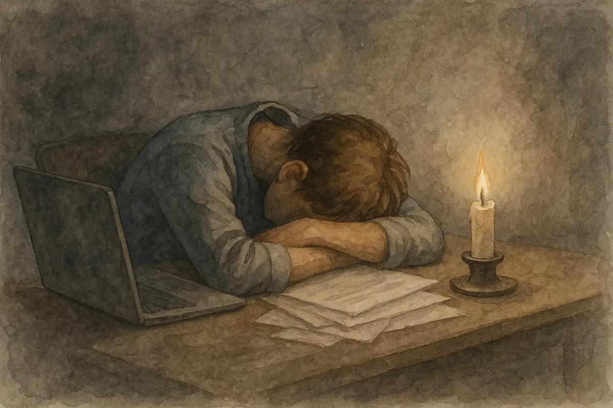 Выгорание: стадии, диагностика и что действительно помогает